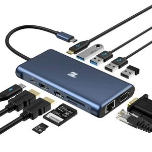 Tiergrade 12-in-1 USB Type C Hub Docking Station TG-HB015 X0032EDGCB